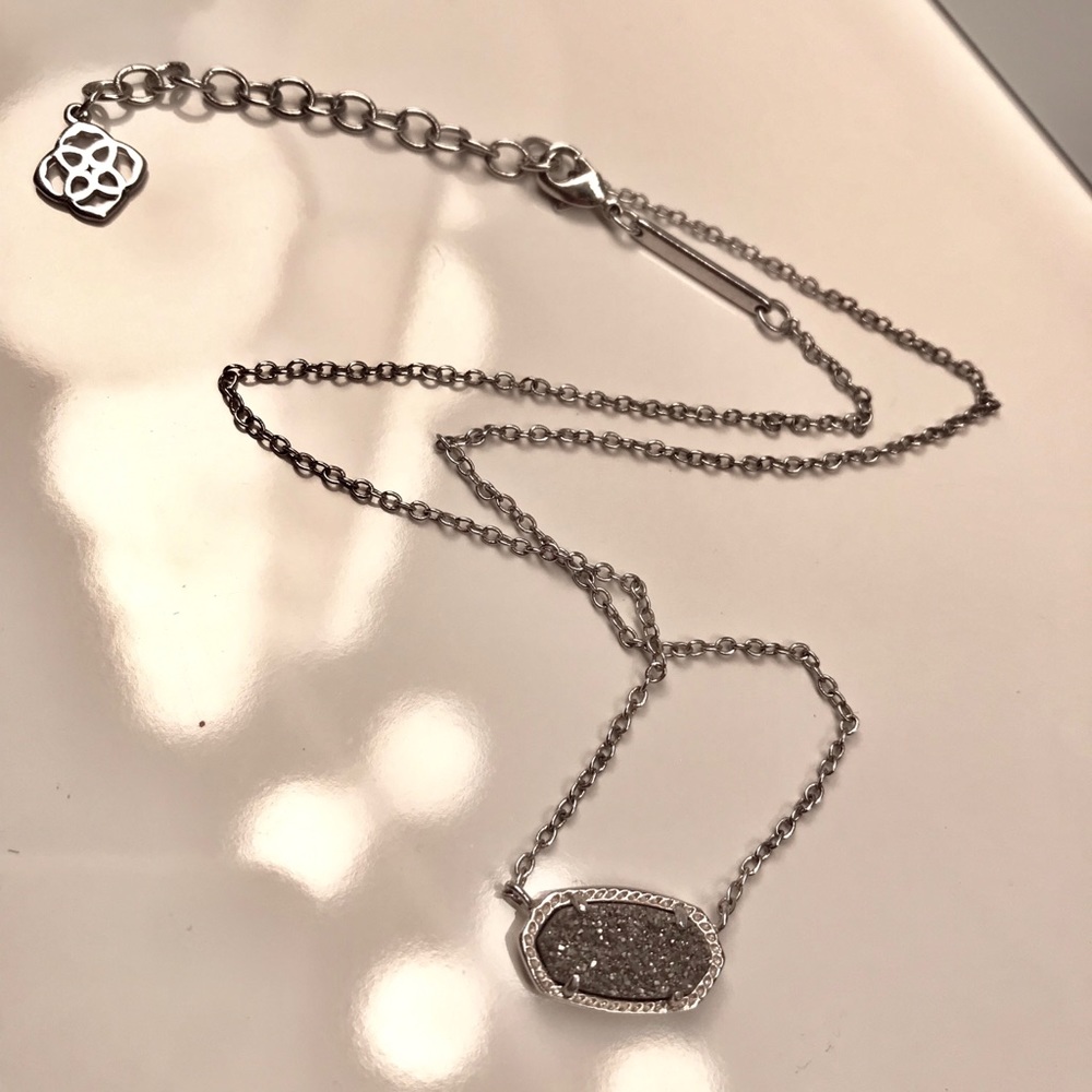Kendra Scott ‘Elisa’ silver necklace